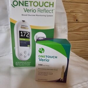 Verio Reflect Blood Glucose Monitoring System - White